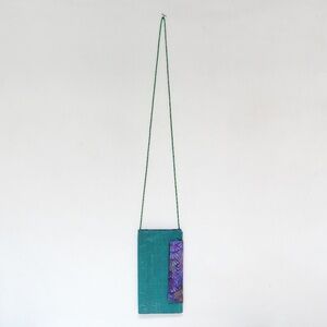 New - More than Just a Passport Wallet - handmade Dupioni silk.